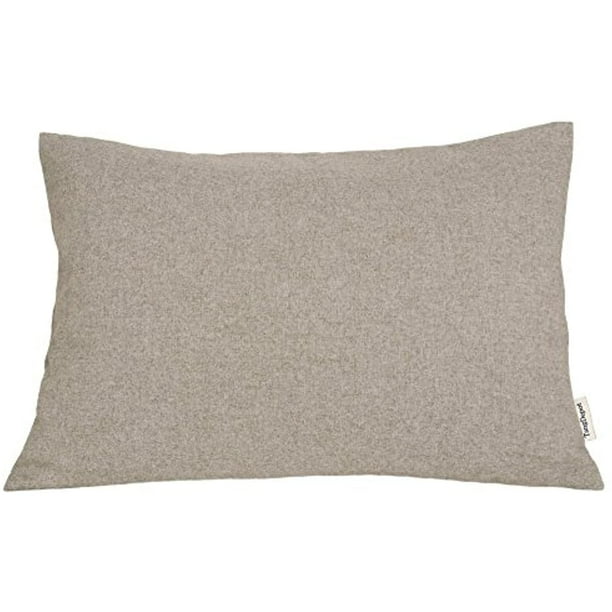 Super Luxury Soft Pillow Cases TangDepot Solid Wool-Like Throw Pillow Cover/Euro Sham/Cushion Sham Handmade 18x18, Blue Grey Many Colors & Sizes Avaliable - Super Luxury Soft Pillow Cases TangDepot Solid Wool-Like Throw Pillow Cover/Euro Sham/Cushion Sham Handmade 18x18, Blue Grey Many Colors & Sizes Avaliable -